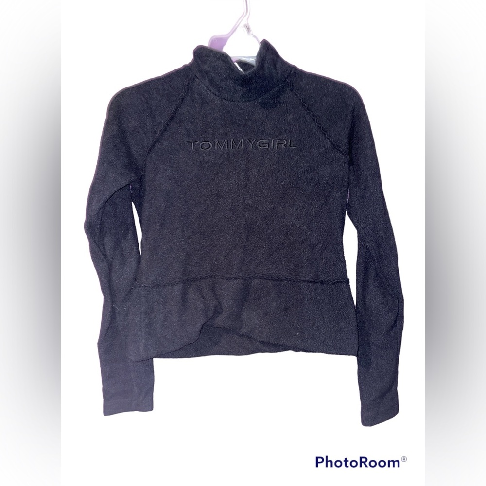 Tommy Jeans/Hilfiger Black Fleece Jacket